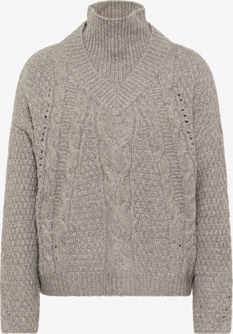 DreiMaster Vintage Pullover in Grau: predná strana