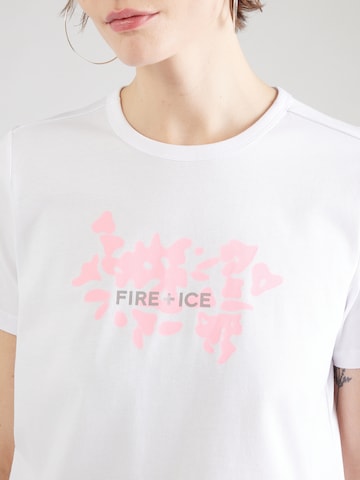 Bogner Fire + Ice Majica 'CLUDY' | bela barva