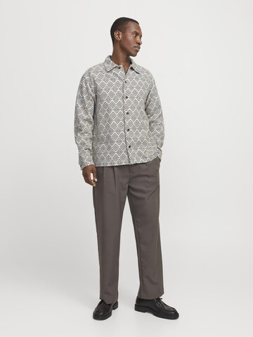 JACK & JONES Comfort Fit Skjorte i hvid