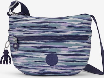 KIPLING - Mala de ombro 'ARTO' em azul: frente