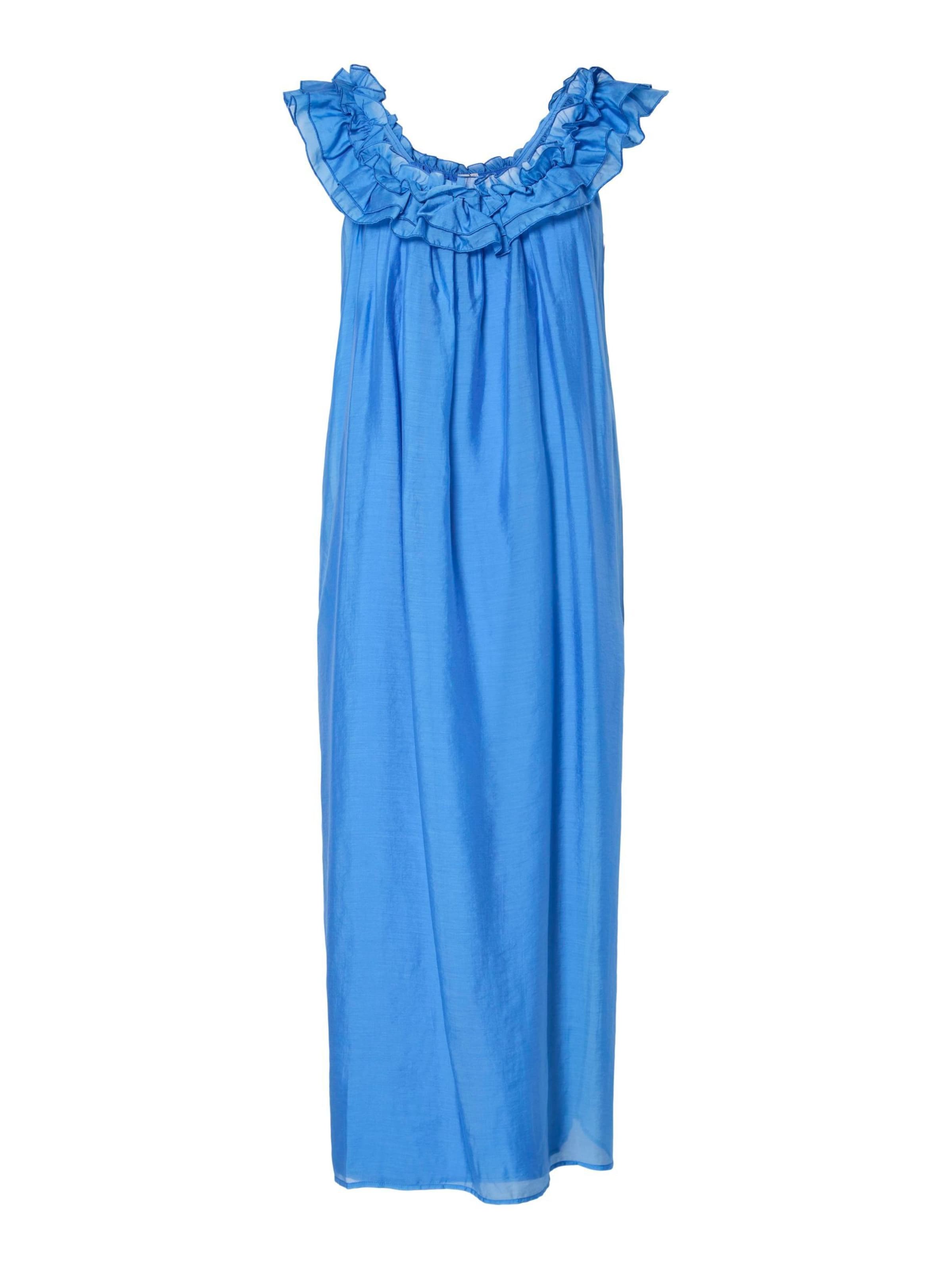 YAS - Vestido en azul: frente
