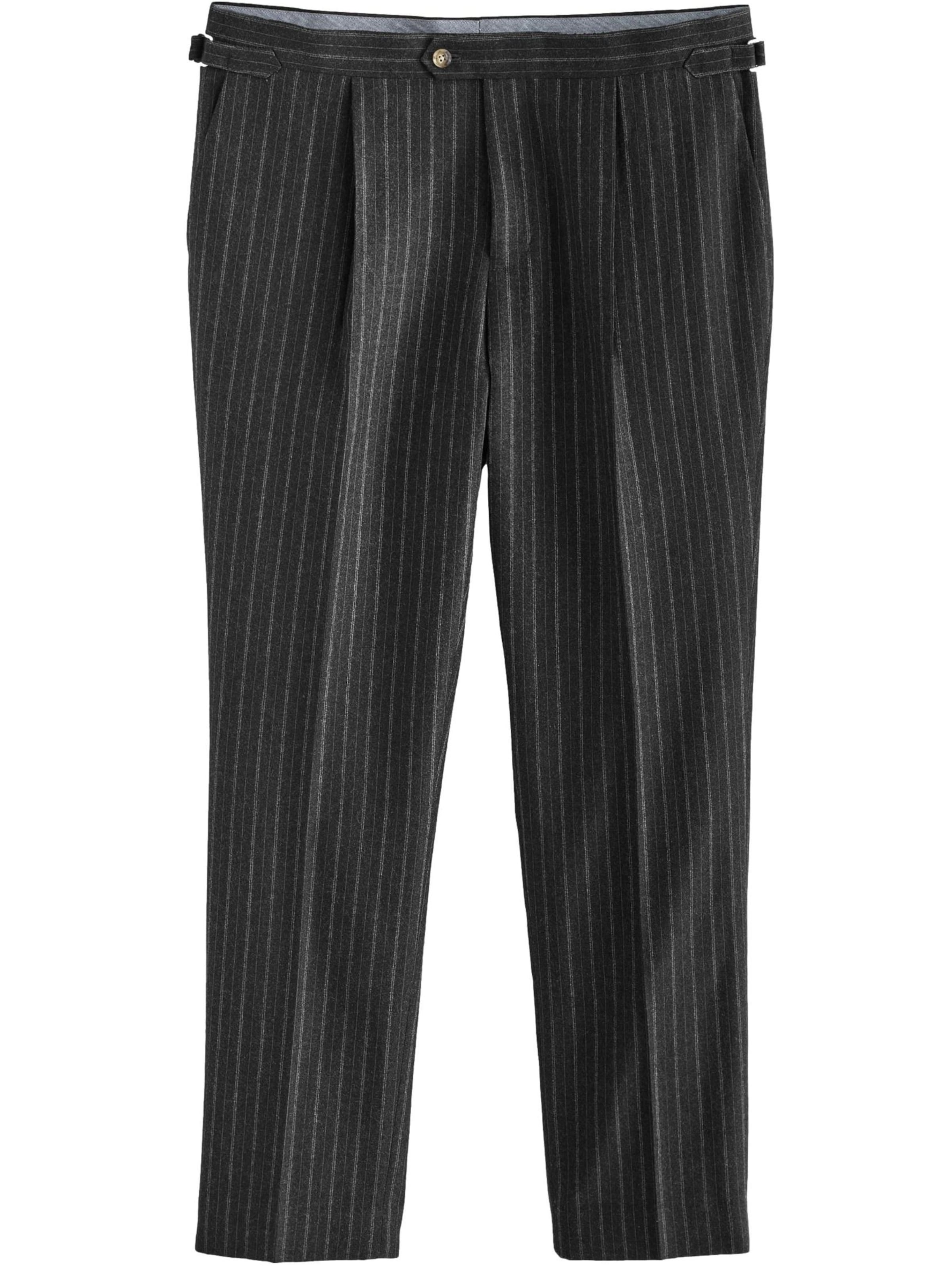 Regular Pantalon à pince Next en gris : devant