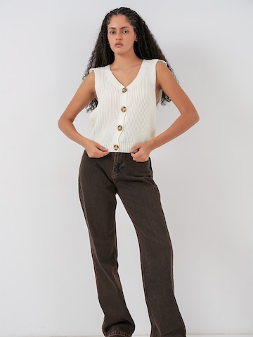 Bigdart Kootud vest, värv beež