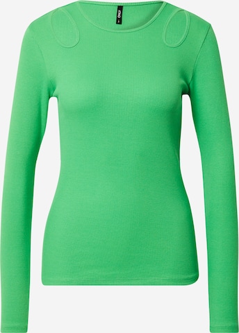 ONLY - Camiseta en verde: frente