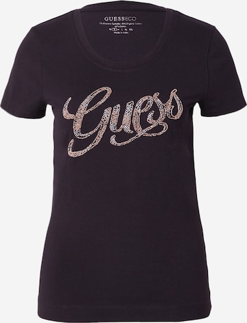 GUESS Shirt in Zwart: voorkant