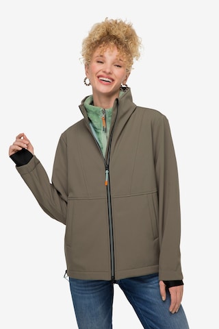 LAURASØN Performance Jacket in Green: front