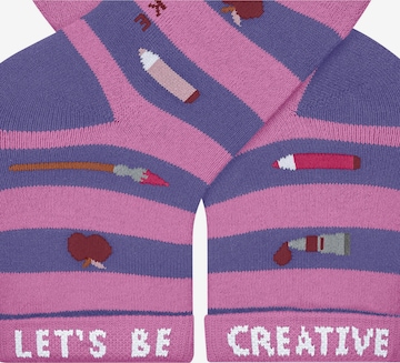 FALKE Socks 'School Supplies' in Red: front
