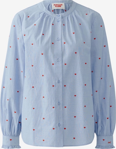 Palaidinė iš OUI, spalva – šviesiai mėlyna / raudona, Prekių apžvalga