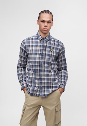 Lyle & Scott Regular fit Ing - kék