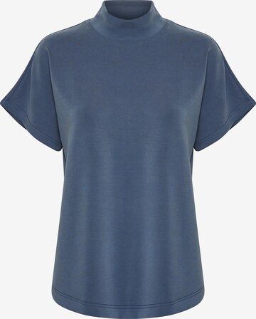 My Essential Wardrobe Blouse 'Elle' in Blue: front