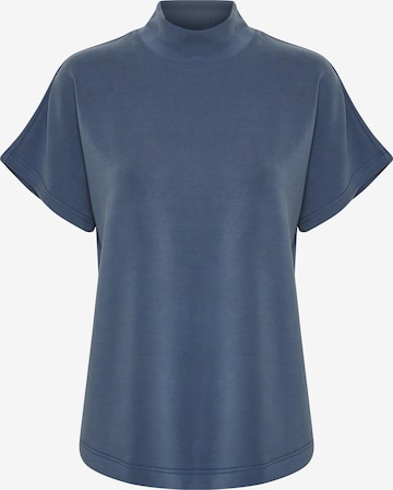 My Essential Wardrobe Blouse 'Elle' in Blue: front