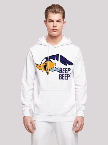 F4NT4STIC Sweatshirt in Wit: voorkant