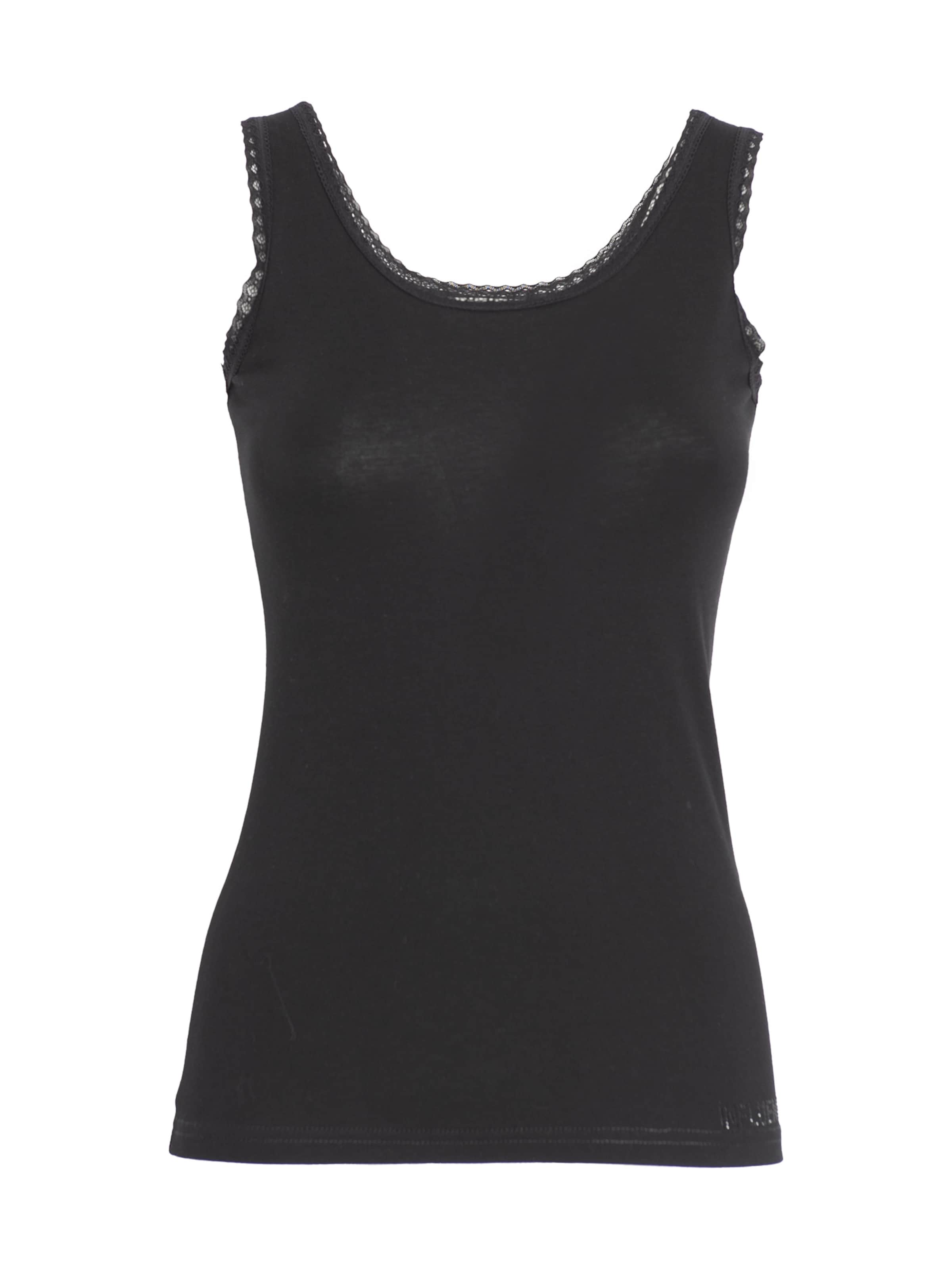 Influencer Топ в Черный: спереди