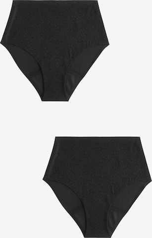 juoda Next Kelnaitės paaukštintu liemeniu: priekis