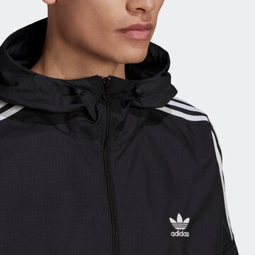 ADIDAS ORIGINALS Between-Season Jacket 'Adicolor Classics 3-Stripes ' in Black