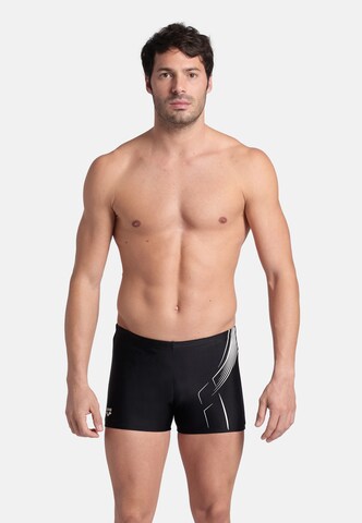 ARENA Ujumispüksid 'Dive', värv must: eest vaates