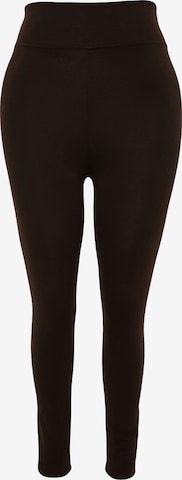 Trendyol Curve Skinny Leggingsit värissä ruskea: etupuoli