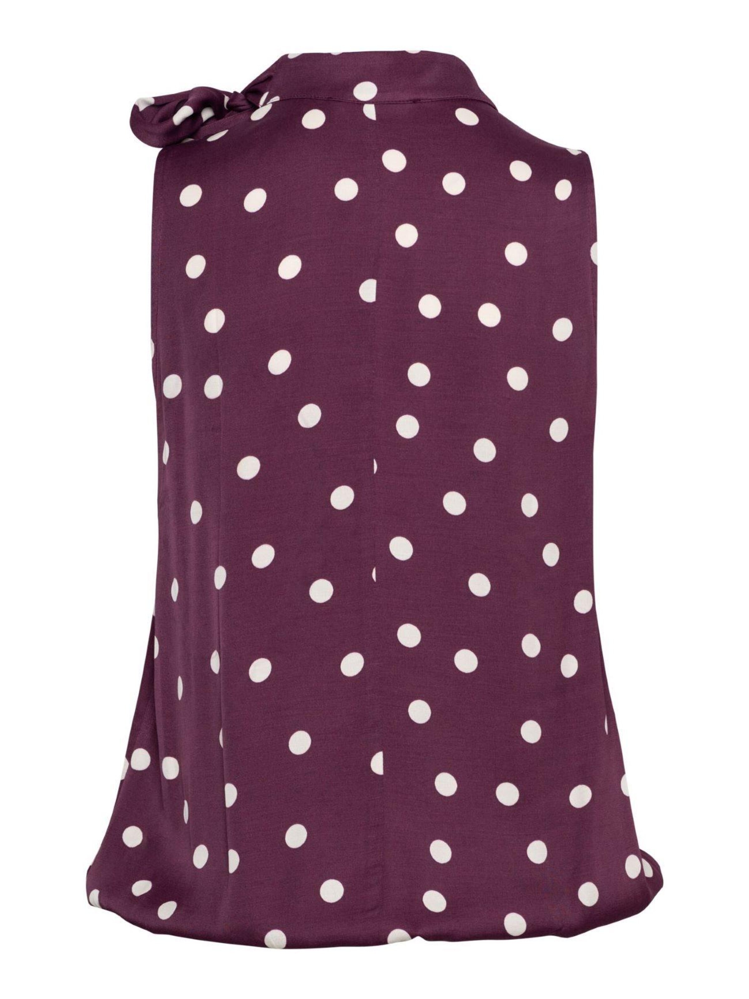 &co woman Top '&Co Woman Amelia dot bordo' in Red
