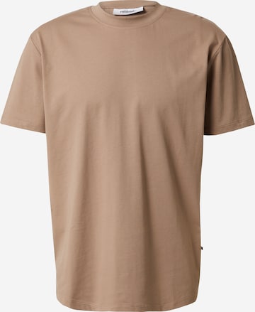 minimum Shirt 'Aarhus' in Bruin: voorkant
