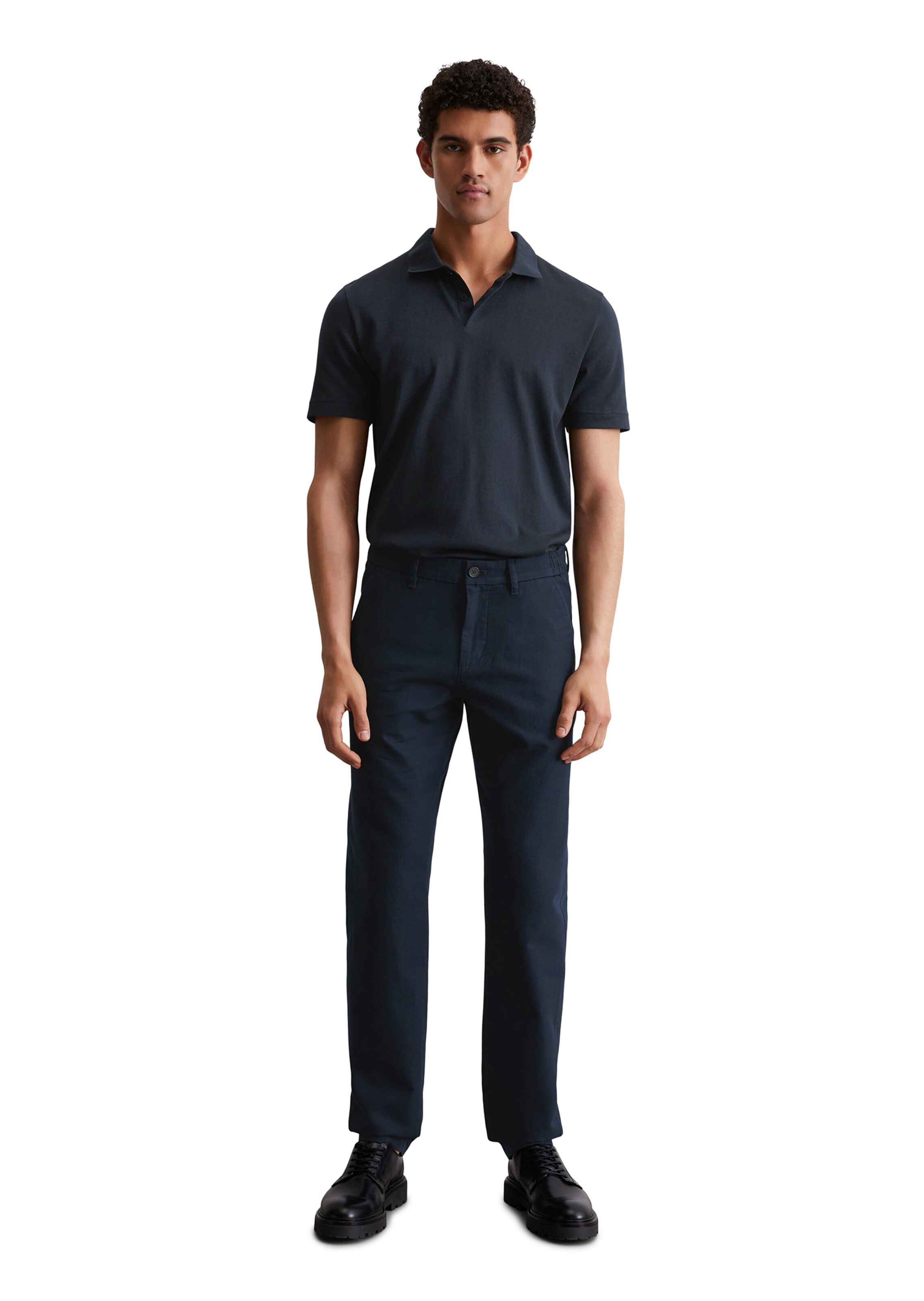 Marc O'Polo Slimfit Chinohose 'Osby' in Blau