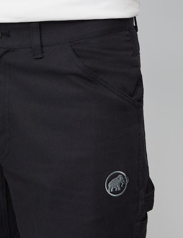 MAMMUT Regular Hose ‘Explorer Canvas’ in Schwarz
