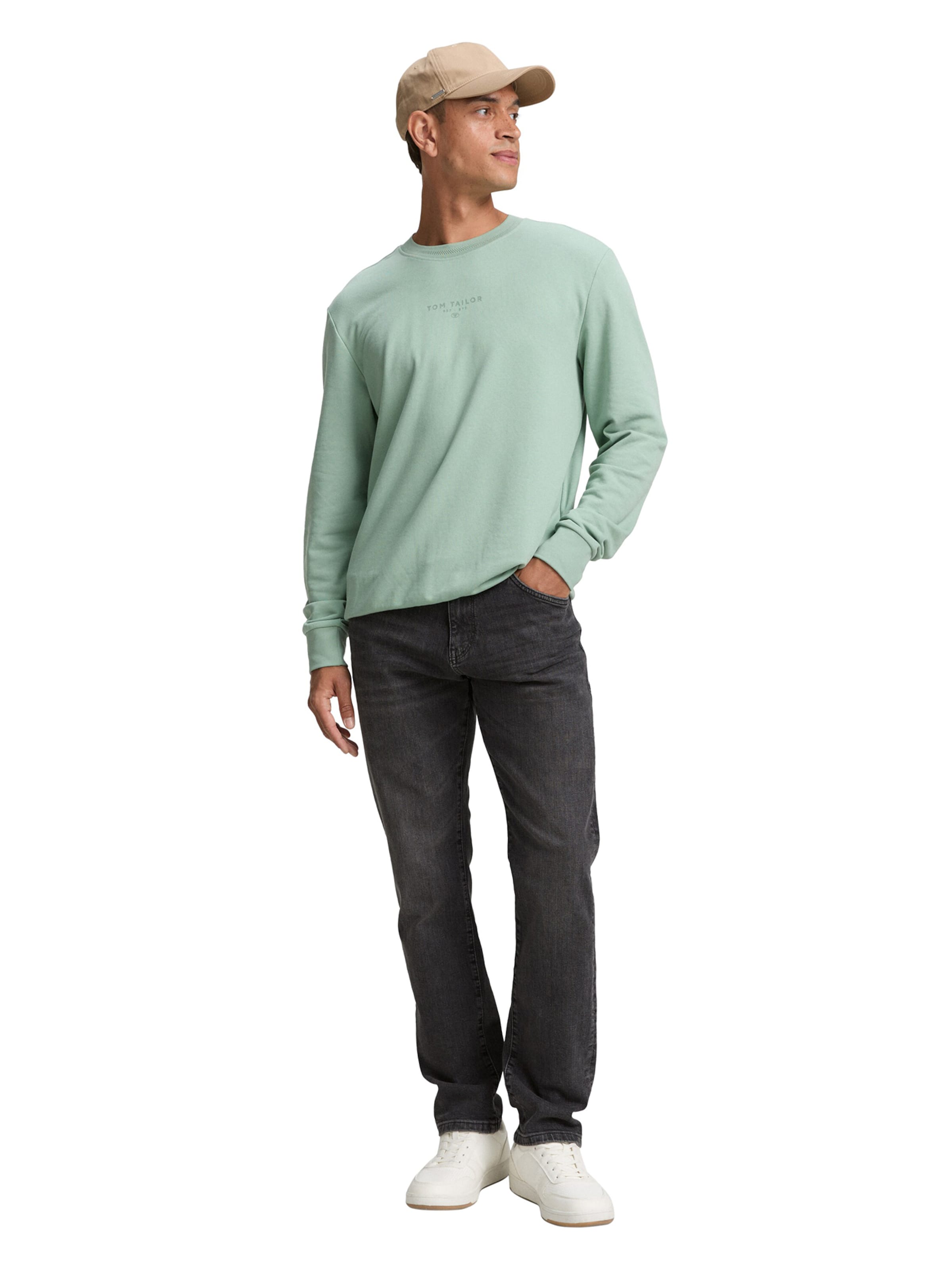 Regular Jeans 'Josh' de la TOM TAILOR pe gri