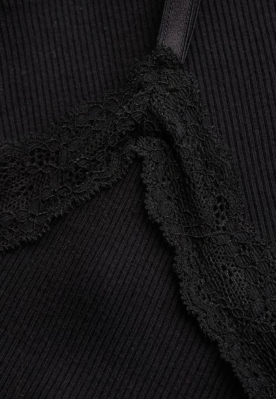 Superdry & Co Haut 'Essential' en noir, Vue avec produit