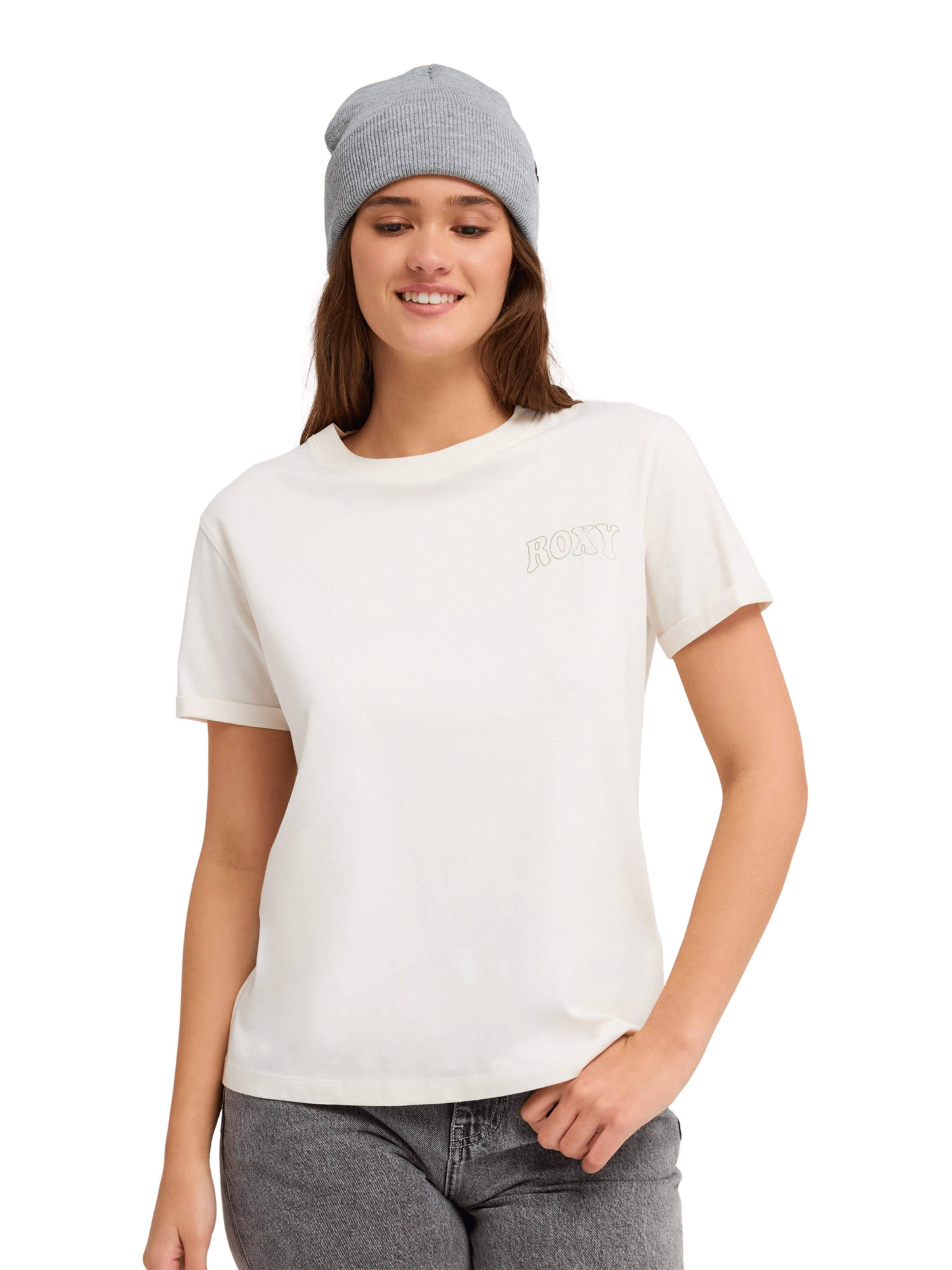 ROXY Shirt 'Ocean' in White: front
