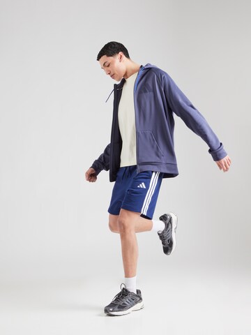 ADIDAS PERFORMANCE Sportsweatjacke in Blau