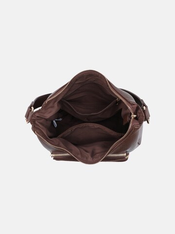 Borsa a mano 'Borsa a mano donna Kassandra con zip - Poliestere 100%' di Kassandra in marrone