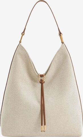 JW PEITorba preko ramena 'JW PEI Sac Bandoulière Aria Brown Canvas' - smeđa boja: prednji dio