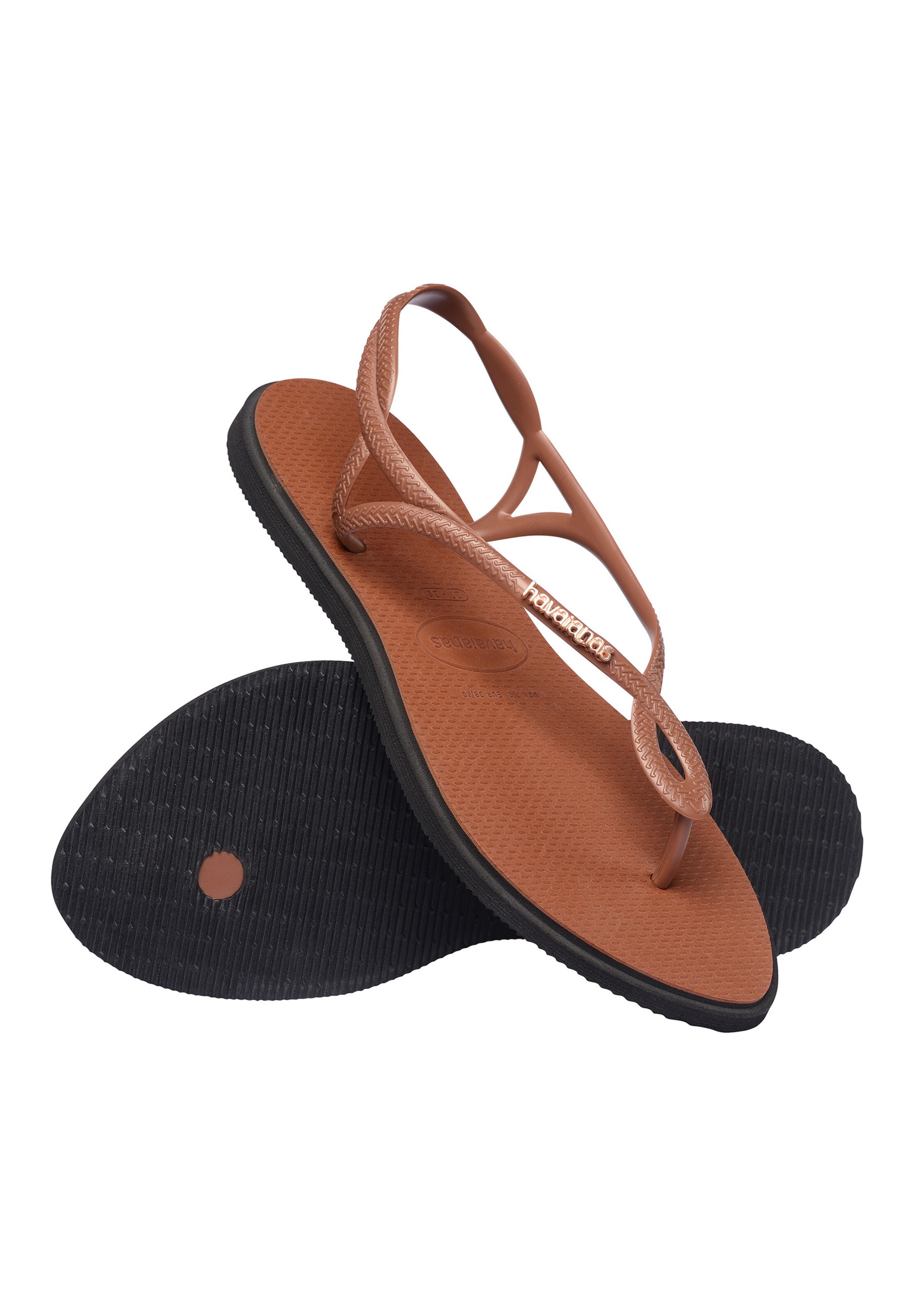 HAVAIANAS Ujjelválasztó-pántos szandál 'Luna Point' - barna