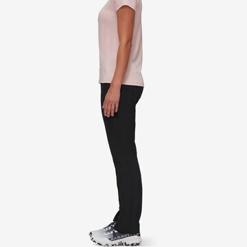 MAMMUT Regular Athletic Pants 'Runbold' in Black