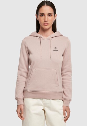 Merchcode Sweatshirt 'Made For Champions' in Pink: Vorderseite