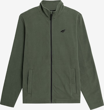 4F Funktionele fleece-jas 'M120' in Groen: voorkant