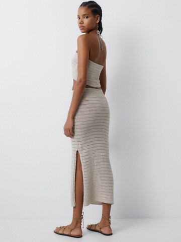 Pull&Bear Skirt in Beige