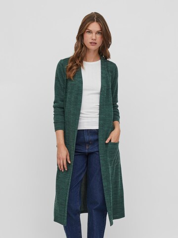 VILA Knit cardigan 'Freja' in Green: front