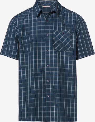 VAUDE Funktionshemd 'Albsteig III' in Blau: Vorderseite