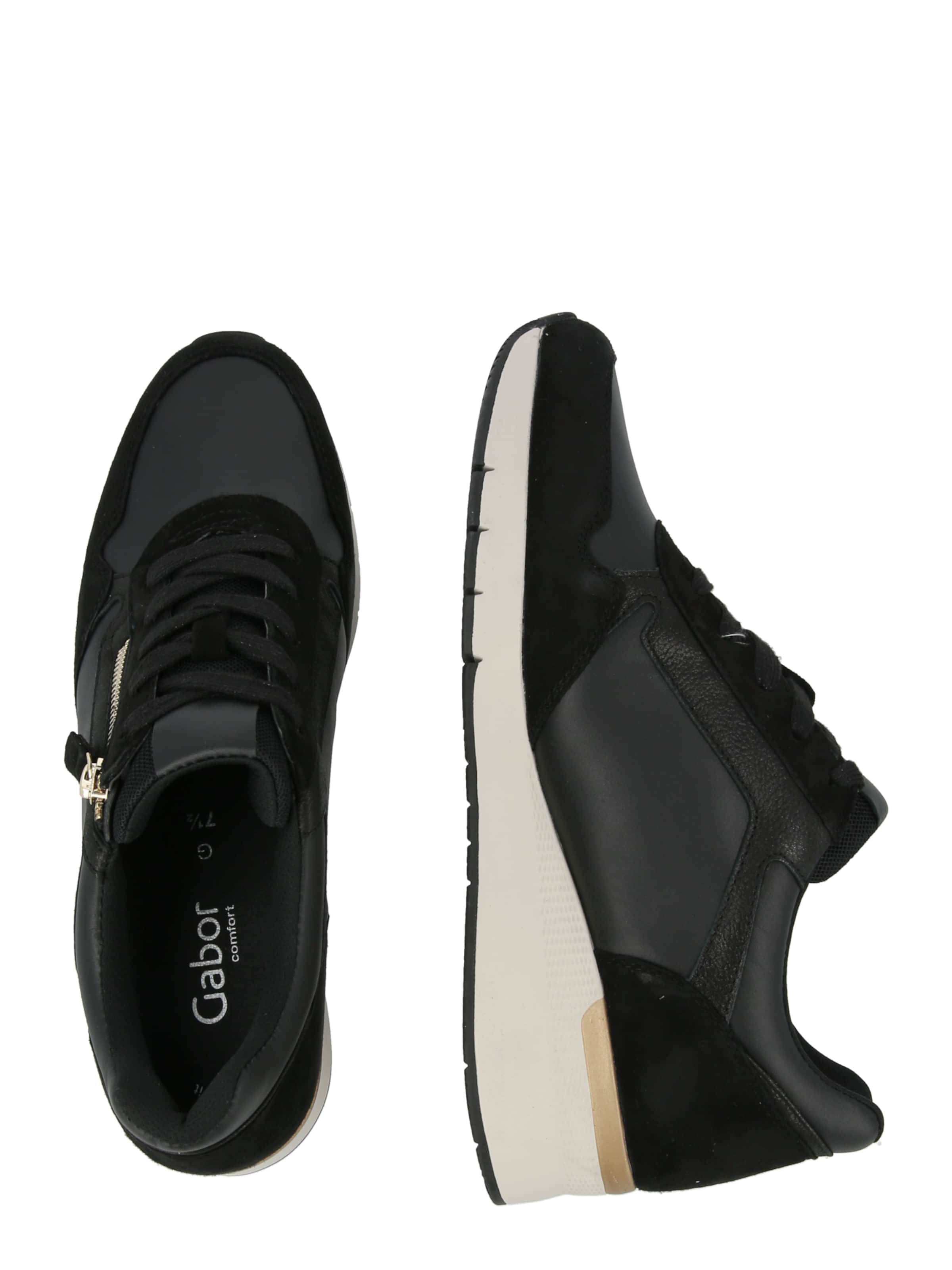 GABOR Sneakers laag in Zwart