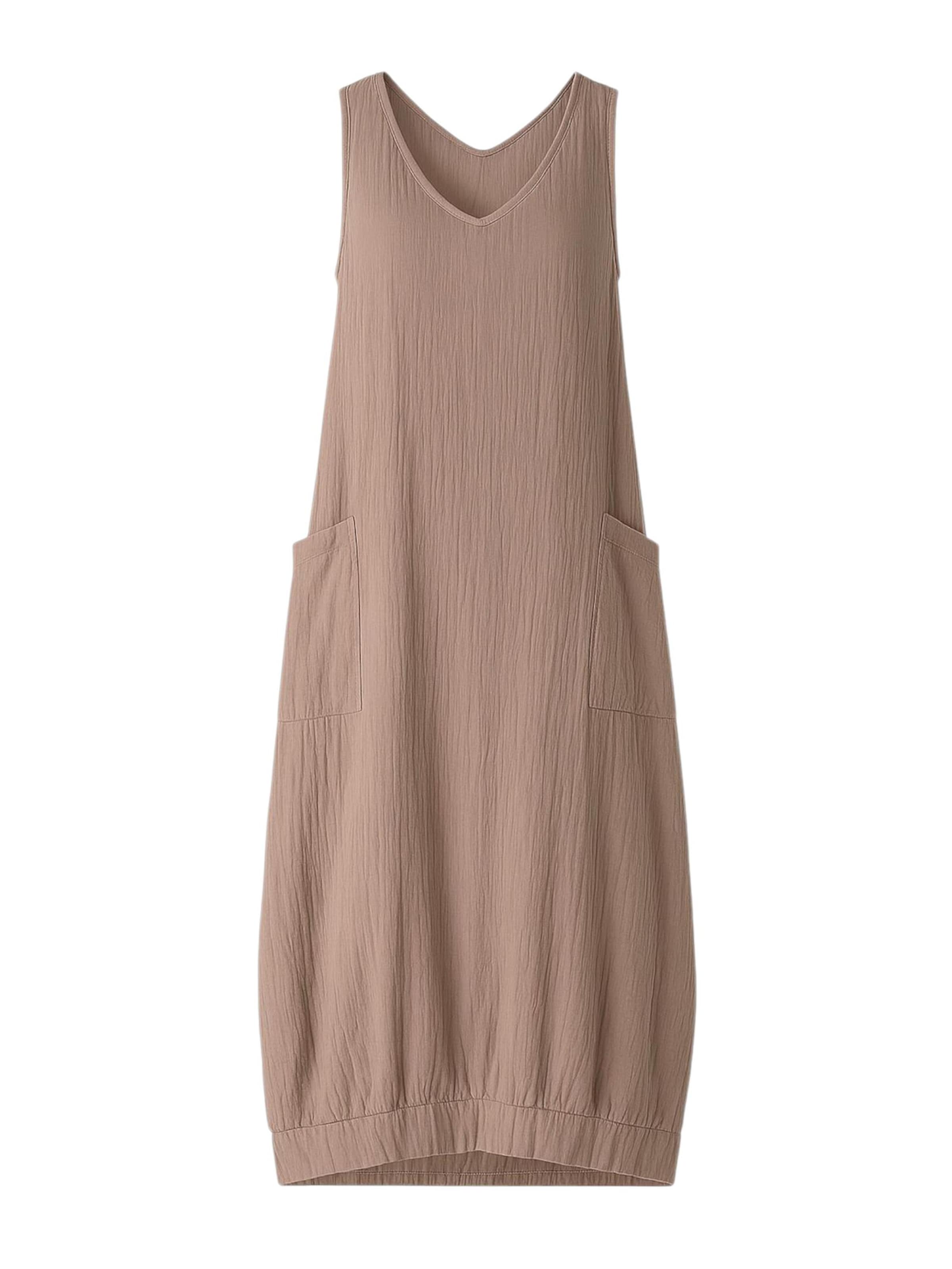 WENOR Strandjurk 'ZELMA' in Beige: voorkant