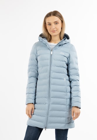 ICEBOUND Raincoat in Blue: front