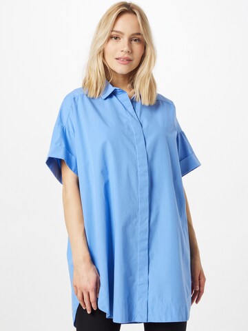 PIECES - Blusa 'ALLU' em azul: frente