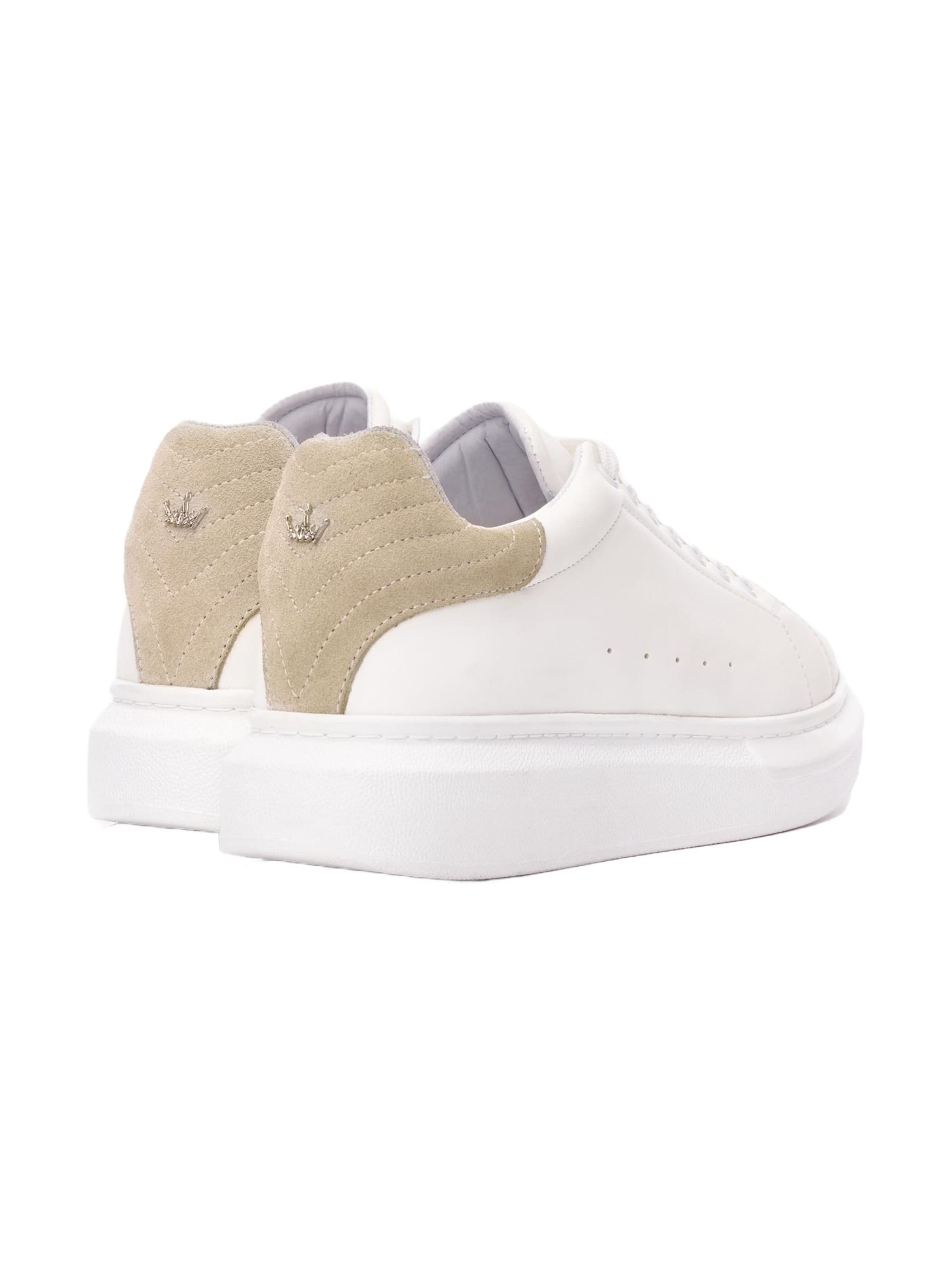 Baskets basses MARTIN VALEN en blanc