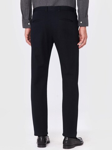 Hiltl Regular Chinohose 'J Don - True Twill'‌‌‌‌‌‌‌‌ in Blau