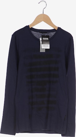 Sisley Langarmshirt S in Blau: predná strana