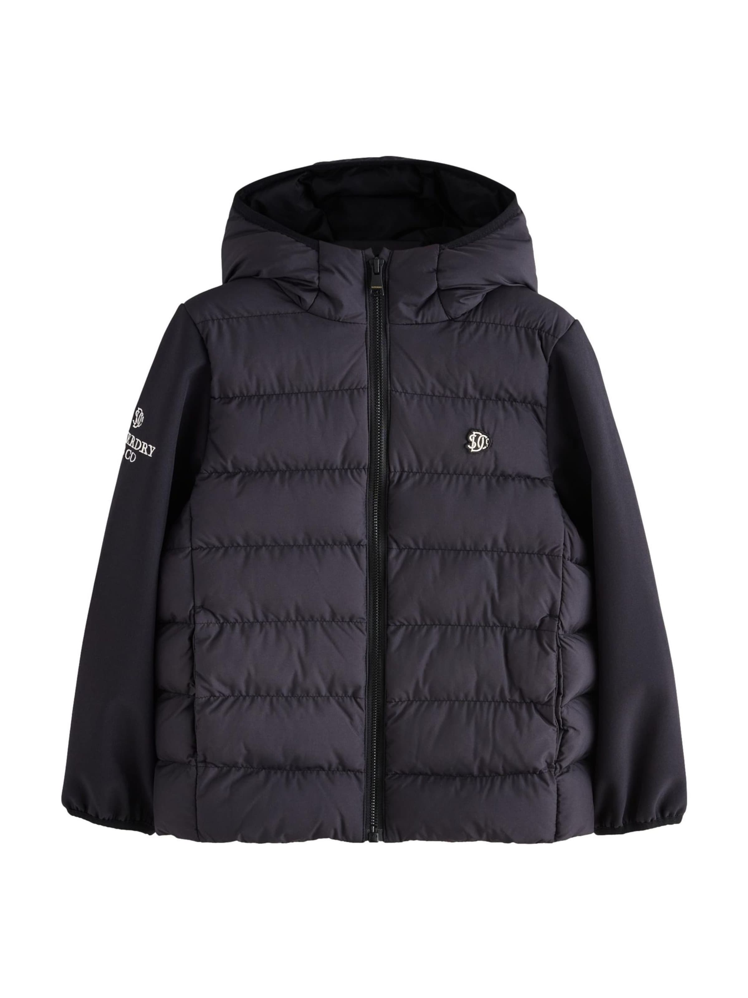 Superdry & Co Overgangsjakke i 92 i sort, Produktvisning