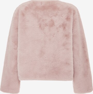 Cardigan caneva en rose