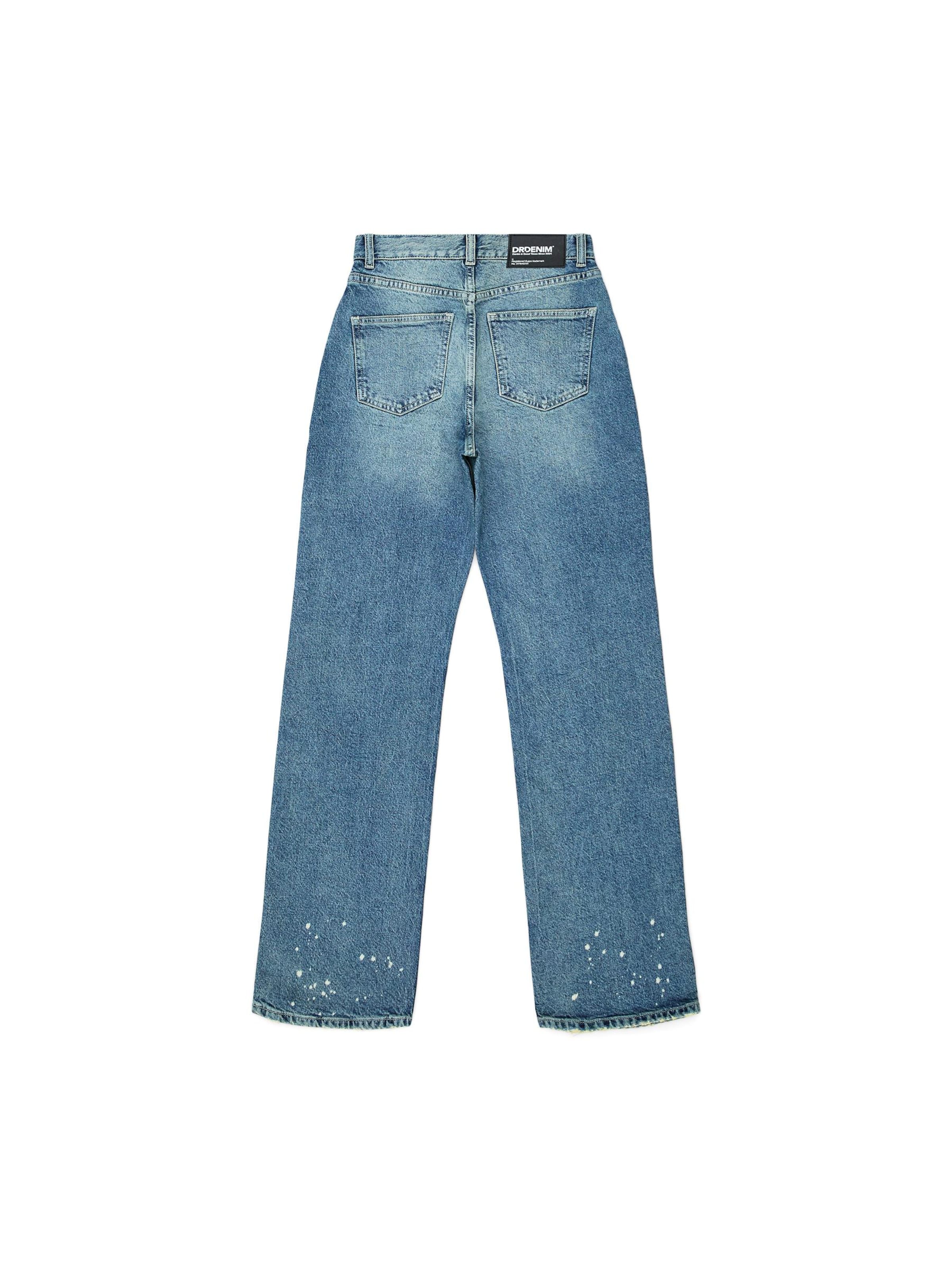 Dr. Denim Regular Jeans 'Echo High Straight - Jeans'‌ in Blau