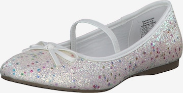 INDIGO Ballerina in Weiß: Vorderseite