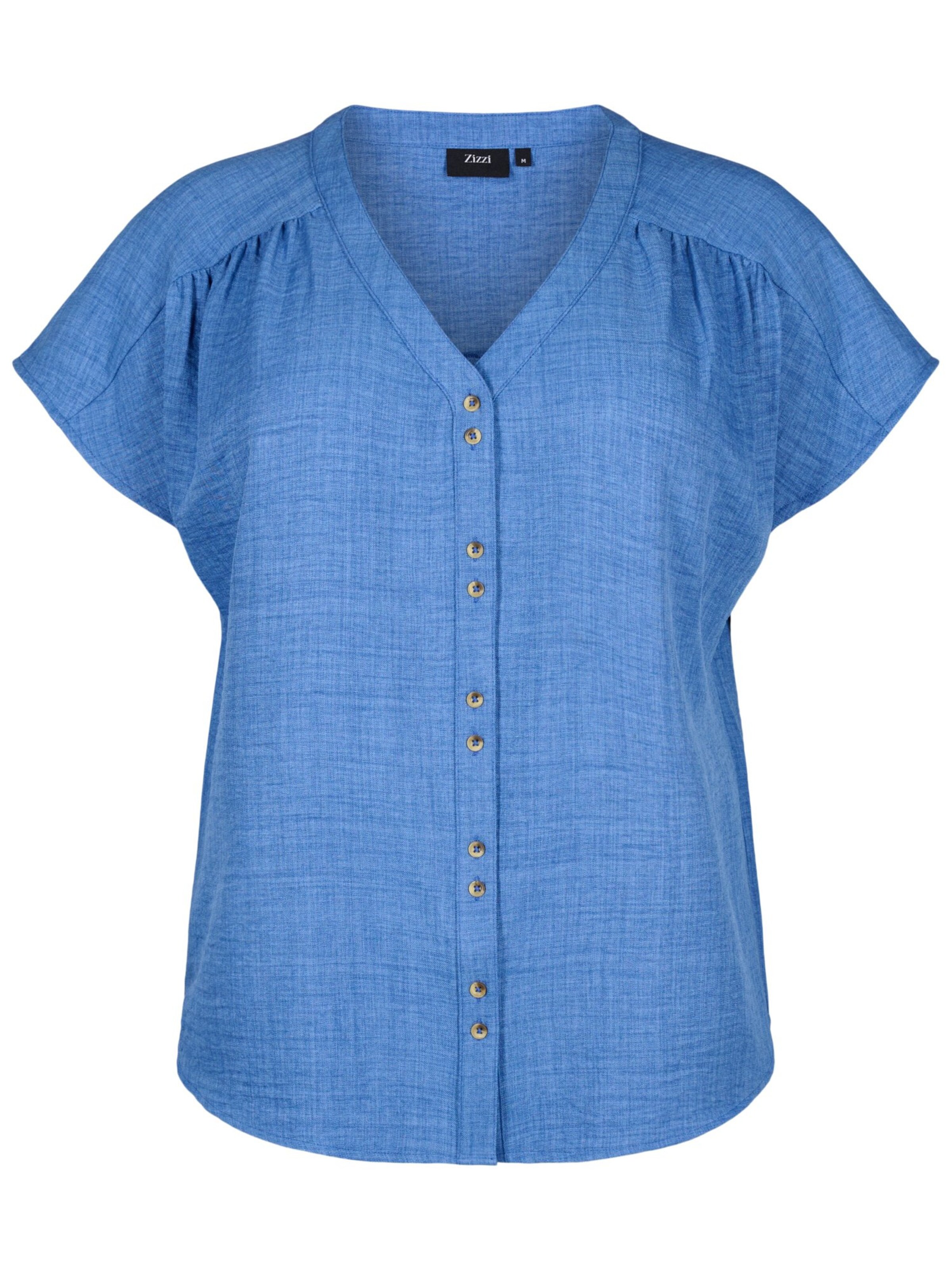 ZizziBluza &#x27;CAALABAMA&#x27; - plava boja: prednji dio